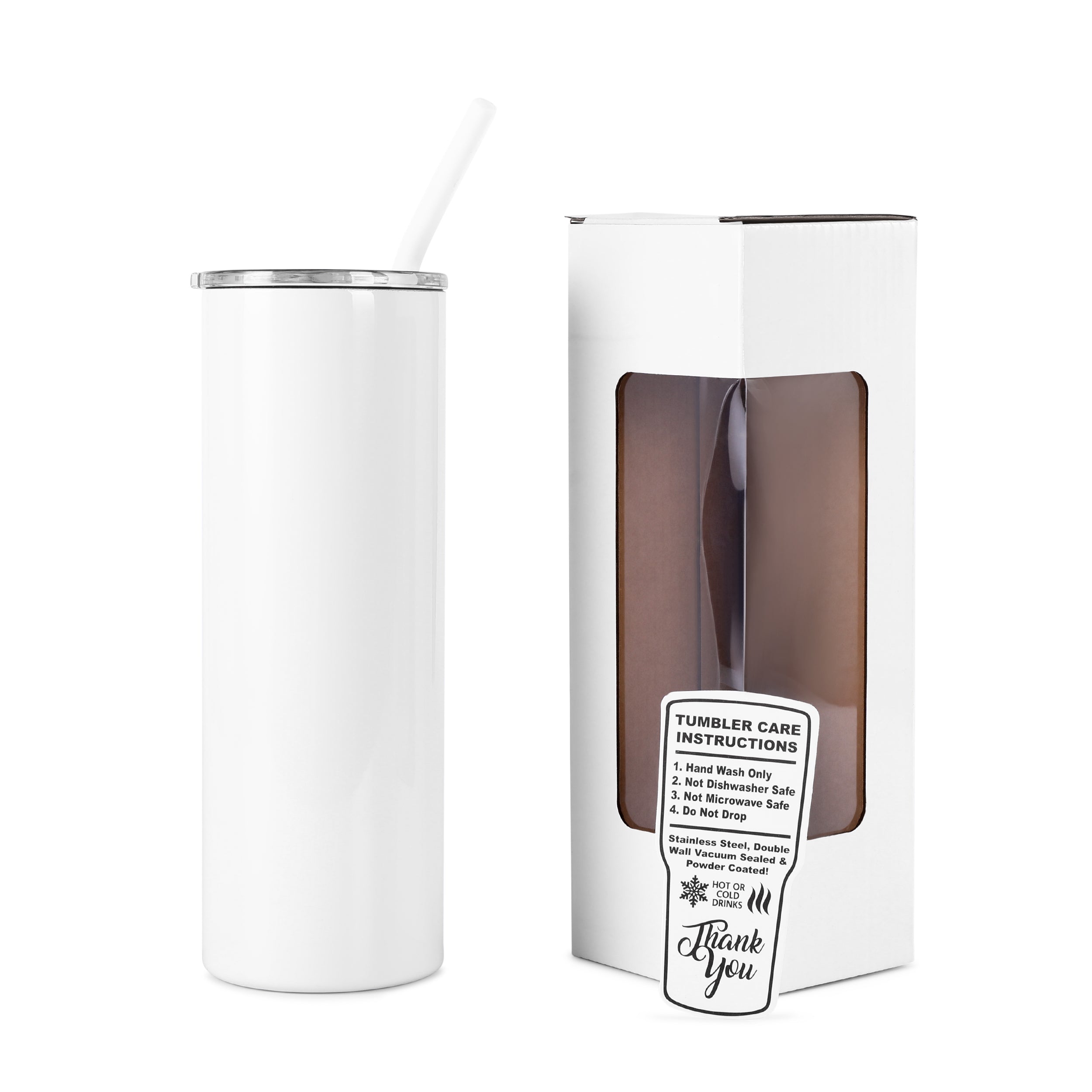Personalized 20oz Skinny Tumbler