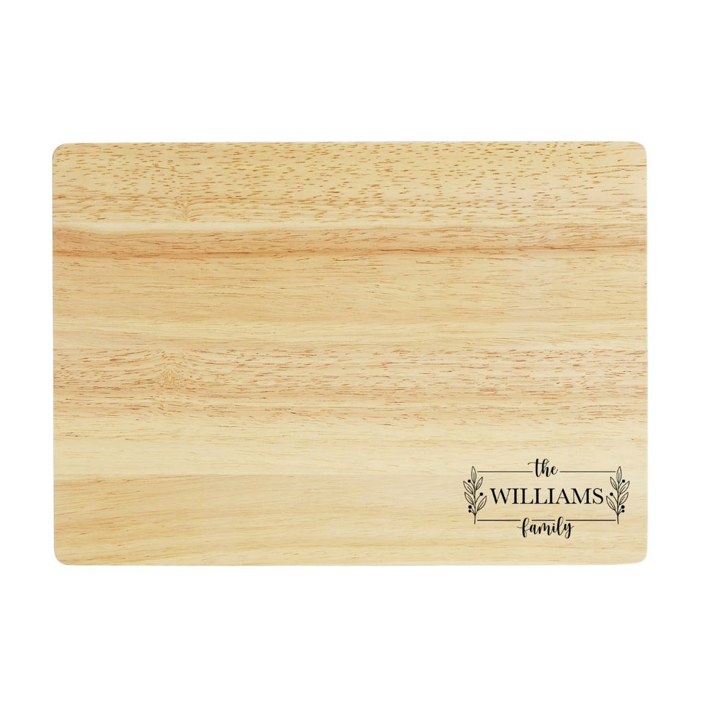 Personalized Wooden Cutting Board