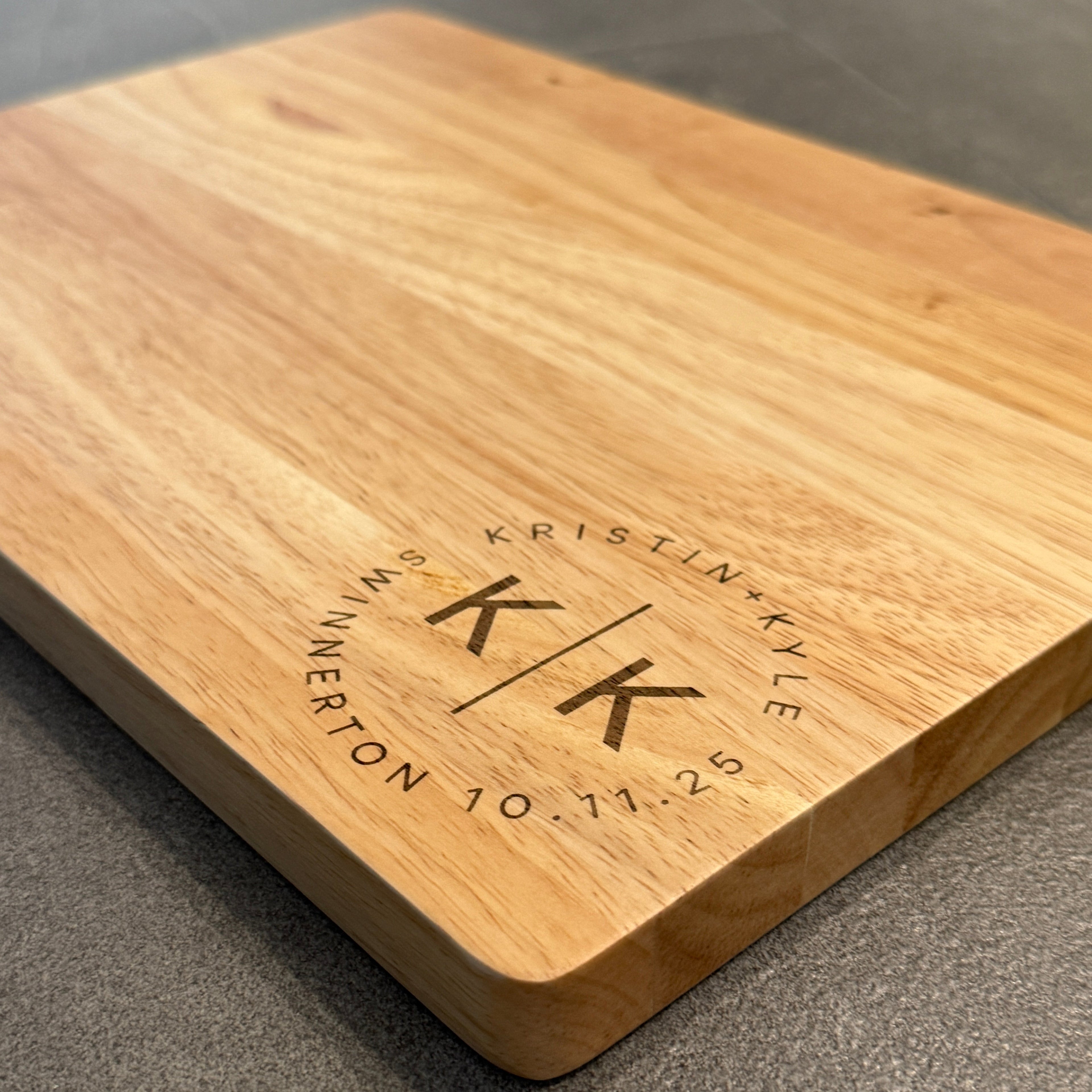 Personalized Wooden Cutting Board