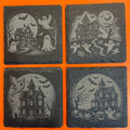 Halloween Slate Coasters