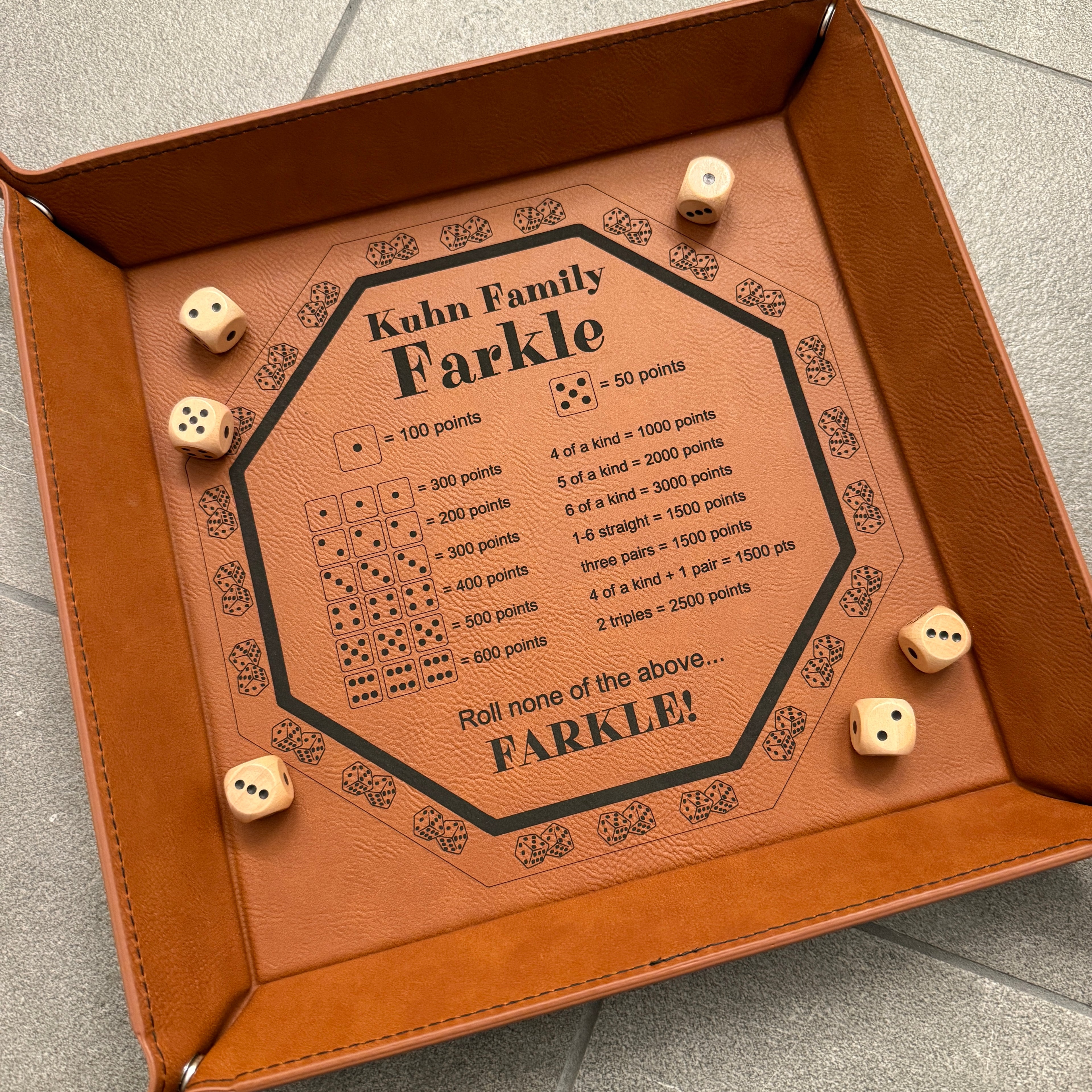 Farkle Dice Game